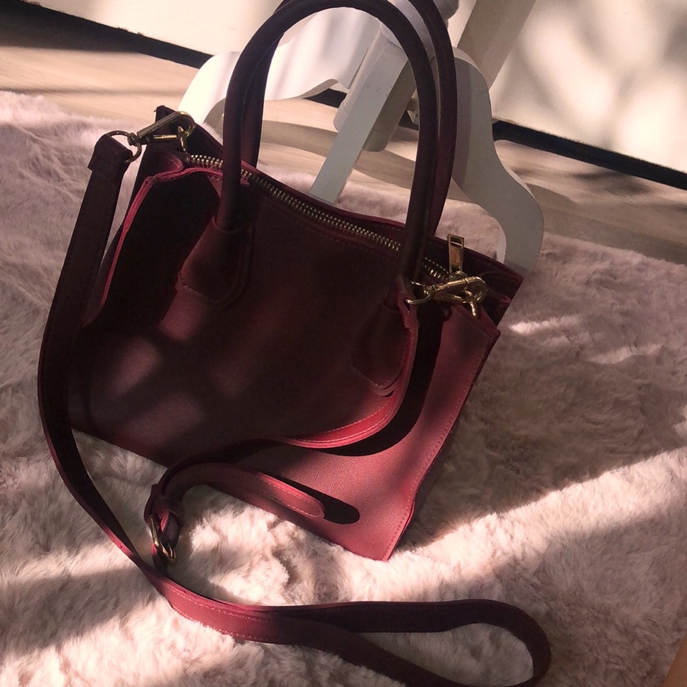Burgundy Purse